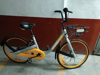 Bicicleta OBike antipinchazos