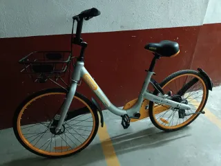 Bicicleta OBike antipinchazos