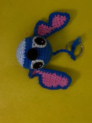 Llaveros Stitch Crochet x2