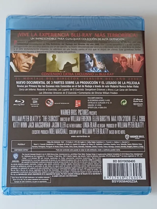 NUEVO El Exorcista BLURAY