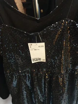 Mono de fiesta lentejuelas negro y plata