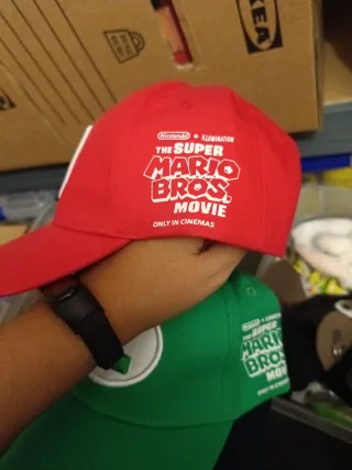 Pack Gorras Mario Bros La Película