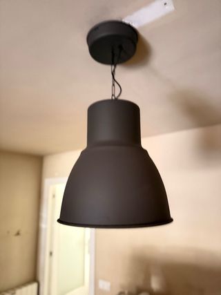 Lámparas Ikea Hektar Industrial Negro/Gris