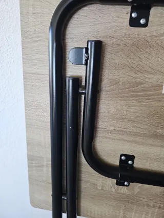 Tavolo alto pieghevole stile bar