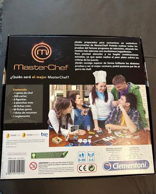 Juego de mesa MasterChef Oficial Clementoni
