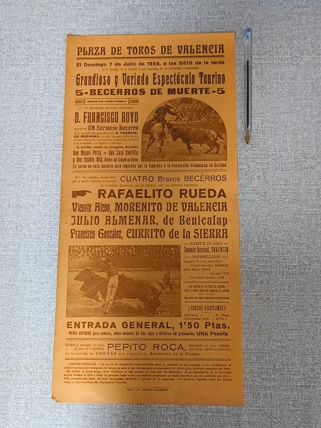 lote 15 carteles taurinos