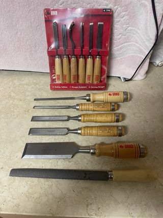 Set de formones y gubias URKO + lima