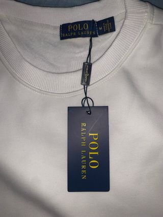 Sudadera Polo Ralph Lauren Blanca