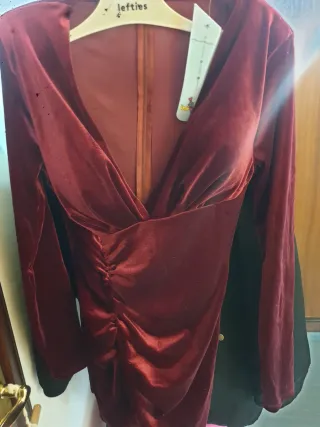 Vestido fiesta rojo