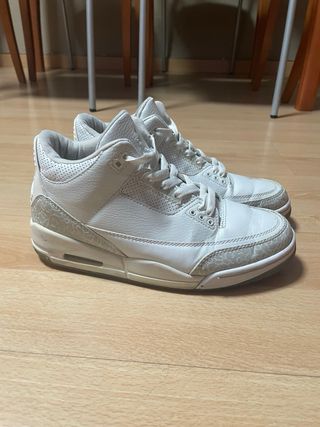 Zapatillas Jordan 3 Beige/Blanco