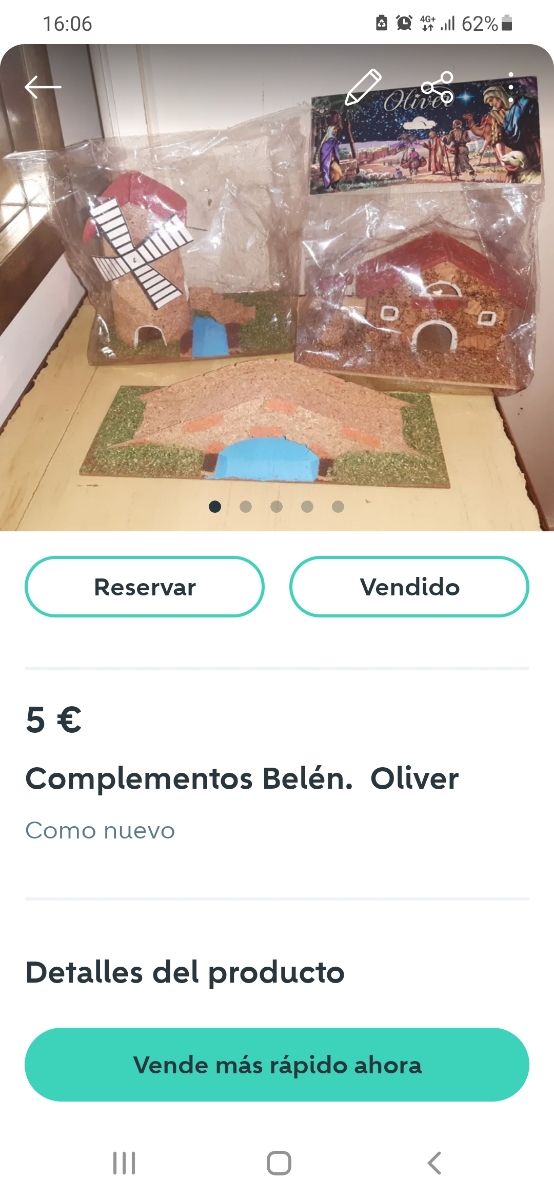 7 dioramas de belén años 80 y 2 lotes mas