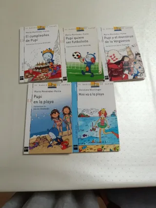 El cumpleaños de Pupi.Pupi en la playa y 3 más.