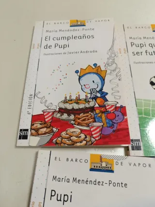 El cumpleaños de Pupi.Pupi en la playa y 3 más.