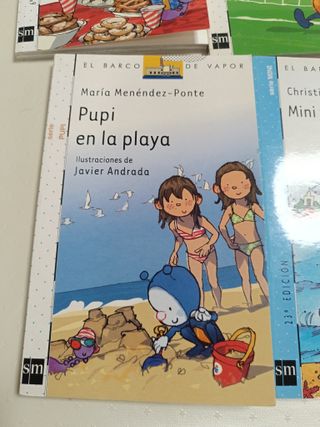 El cumpleaños de Pupi.Pupi en la playa y 3 más.
