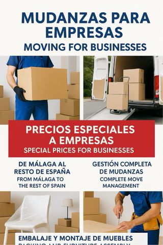 Mudanzas para empresas en toda España