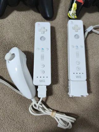 Mandos PlayStation 2 y Nintendo Wii