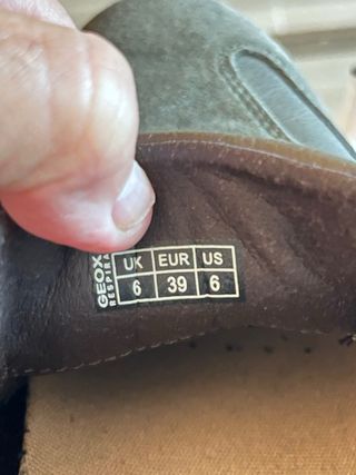 Zapatillas Geox unisex marrones/grises