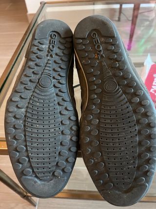 Zapatillas Geox unisex marrones/grises