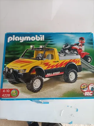 Playmobil Camión con Quad RC 4228