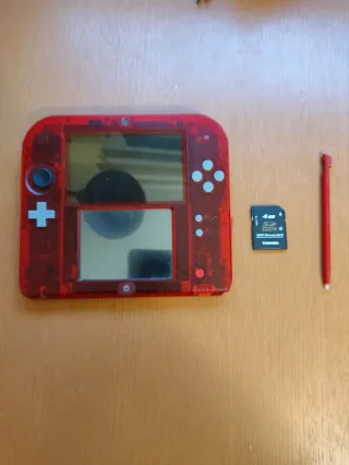 Nintendo 2DS Omega Rosso Rubino
