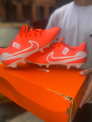 Botas de fútbol Nike Tiempo Naranja