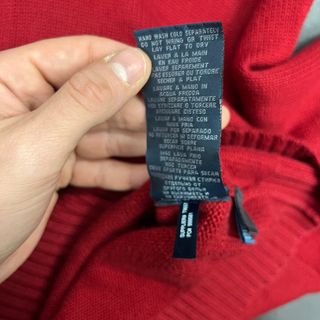 Maglione Polo Ralph Lauren Rosso Dolcevita