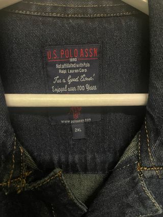 Chaqueta Vaquera U.S. Polo Assn. Talla XXL