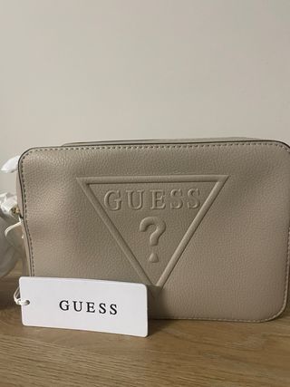 Borsa Guess Beige Nuova con Cartellino