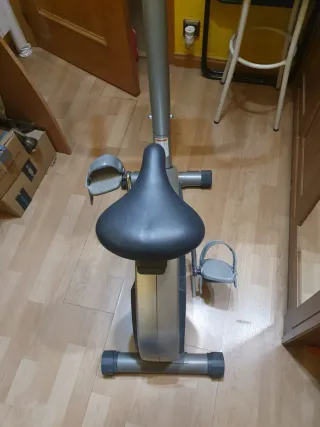 Bicicleta Estática Gris
