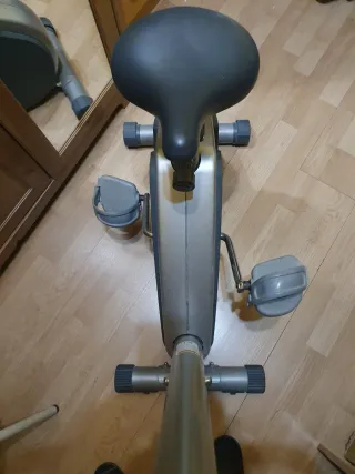 Bicicleta Estática Gris