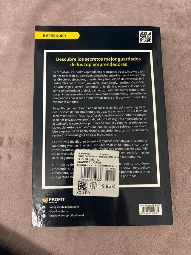 El club del 1%: Los secretos, estrategias y lec...