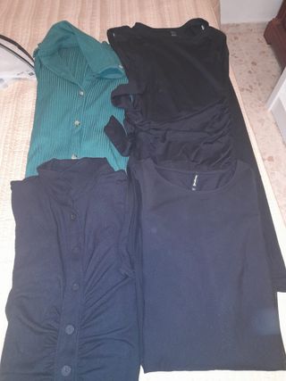 4 Vestidos Largos Stradivarius