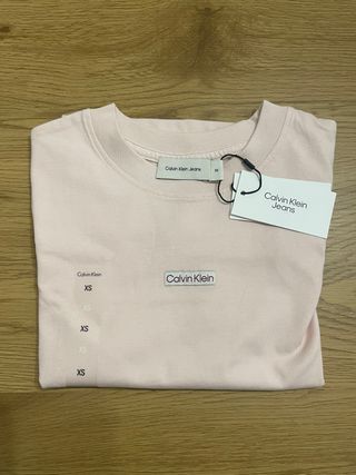 T-shirt Calvin Klein rosa taglia XS