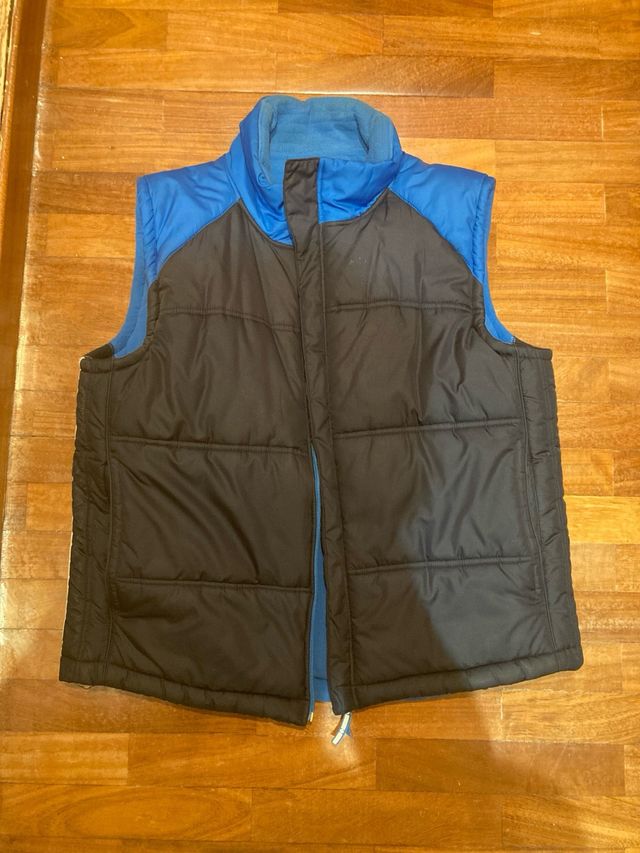 Chaleco Nike Negro y Azul