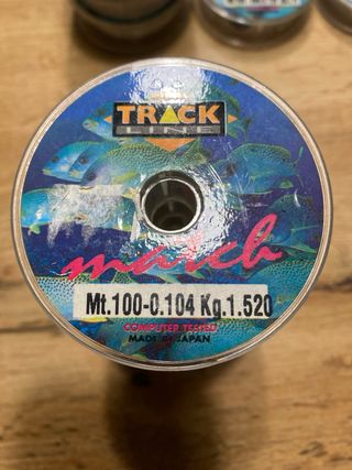 13 Bobinas Hilo Pesca Track Line Match