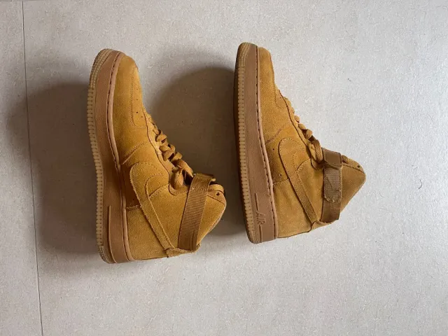 Nike Air Force 1 High Beige/Marrón