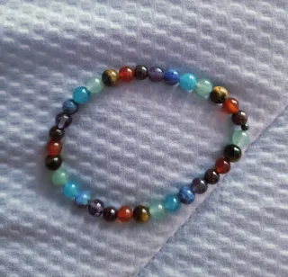 Pulsera de Chakras Multicolor