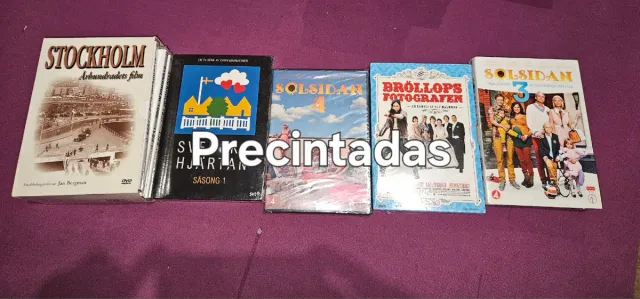 Lote 15 DVDs Suecos