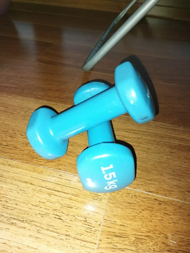 Mancuernas azules 1.5 kg