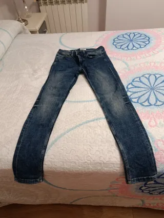 Pantalones vaqueros azules