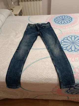 Pantalones vaqueros azules
