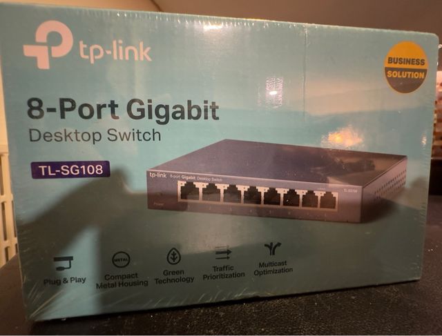 TP-Link TL-SG108 8-Port Gigabit Switch