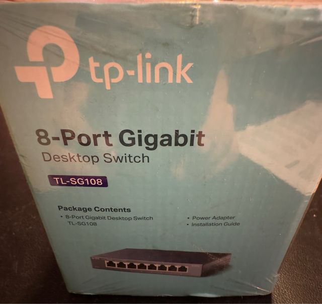 TP-Link TL-SG108 8-Port Gigabit Switch
