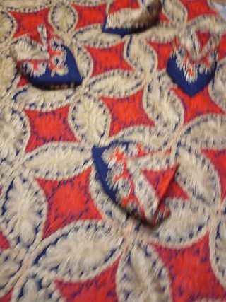 Mantelería adamascada grande 3,55 x 168