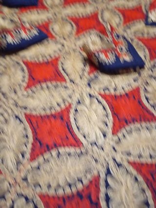 Mantelería adamascada grande 3,55 x 168