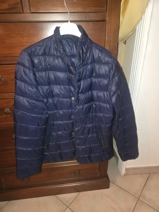 Piumino donna blu taglia M