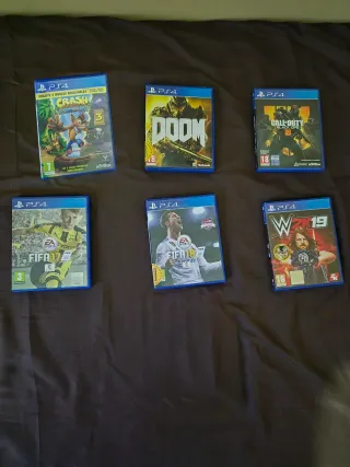 Pack 6 Videojuegos PS4 (PlayStation 4)