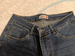 Pantalones vaqueros mujer azul