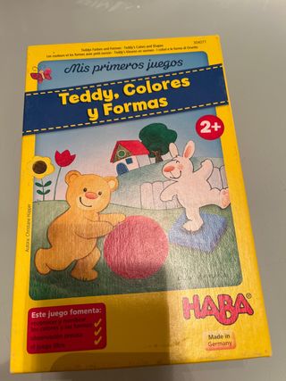 Juego HABA Teddy, Colores y Formas