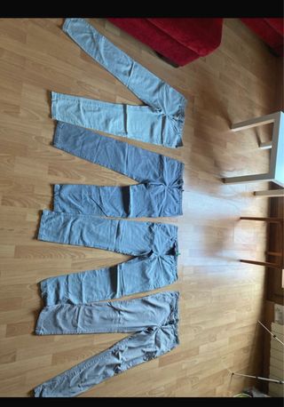 Pack 4 Pantalones Benetton Talla 38